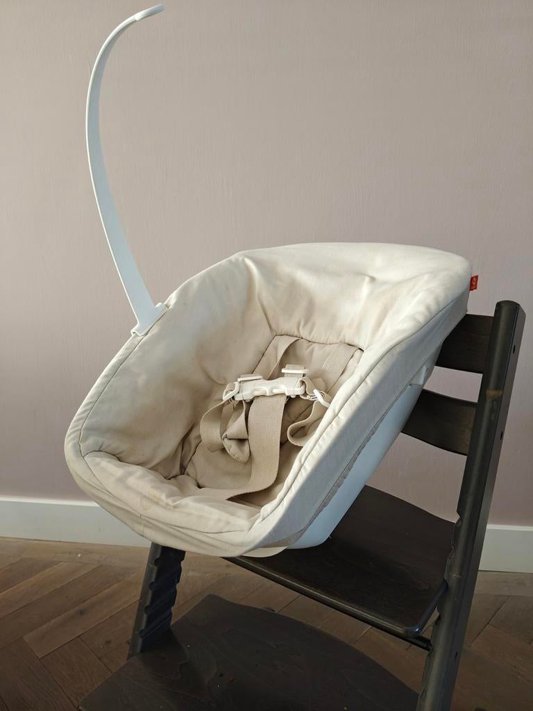Stokke Tripp Trapp Newborn Set - Goede staat, Kinderen en Baby's, Kinderstoelen, Zo goed als nieuw, Overige typen, Gordel(s), Stoelverkleiner
