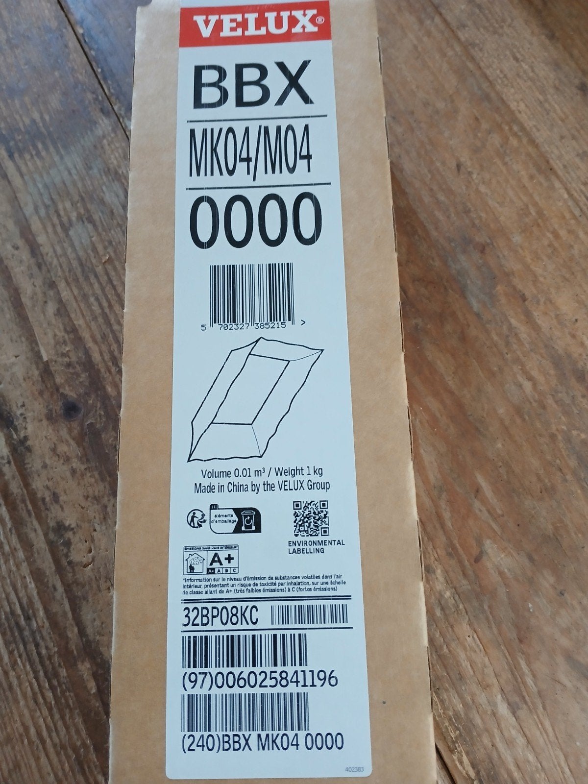 Te koop 3x dampwerende folie bbx mk04 velux dakraam, Ophalen, Minder dan 80 cm, 80 tot 120 cm, Nieuw