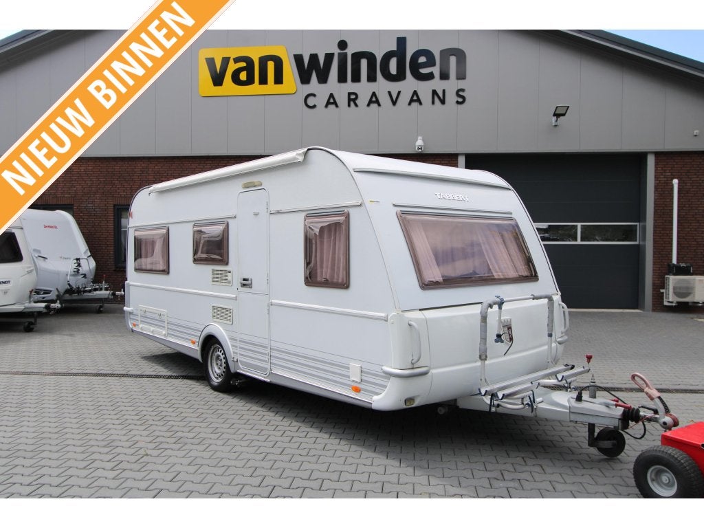 Tabbert Vivaldi 495 HE Luifel-Mover-EnkeleBedden, Rondzit, Tabbert, Bedrijf, 4 tot 5 meter
