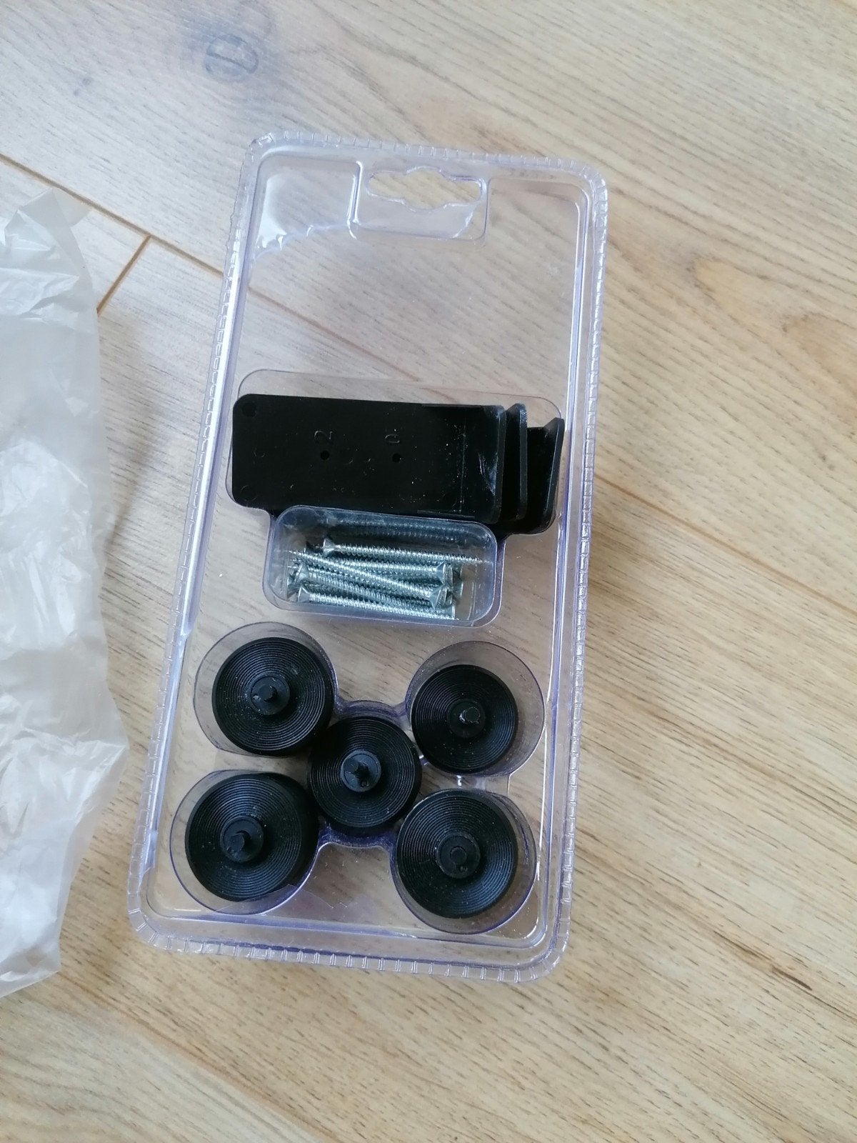Cando plintenclips met schroeven, pluggen en malletje, Ophalen of Verzenden, Nieuw, Kunststof, Plinten