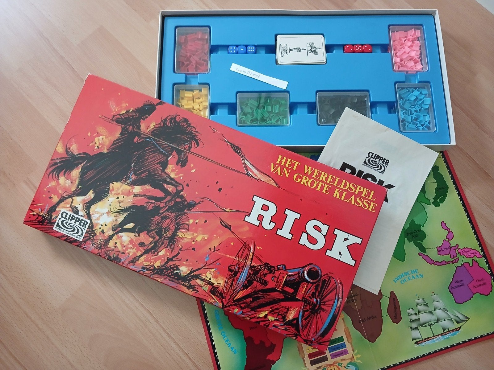 risk spel, Ophalen, Zo goed als nieuw