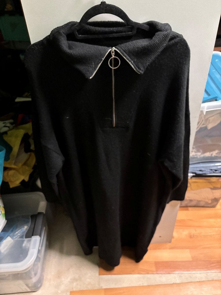 Grote maten jurken, Ophalen of Verzenden, Zo goed als nieuw, Zwart, Broek of Spijkerbroek