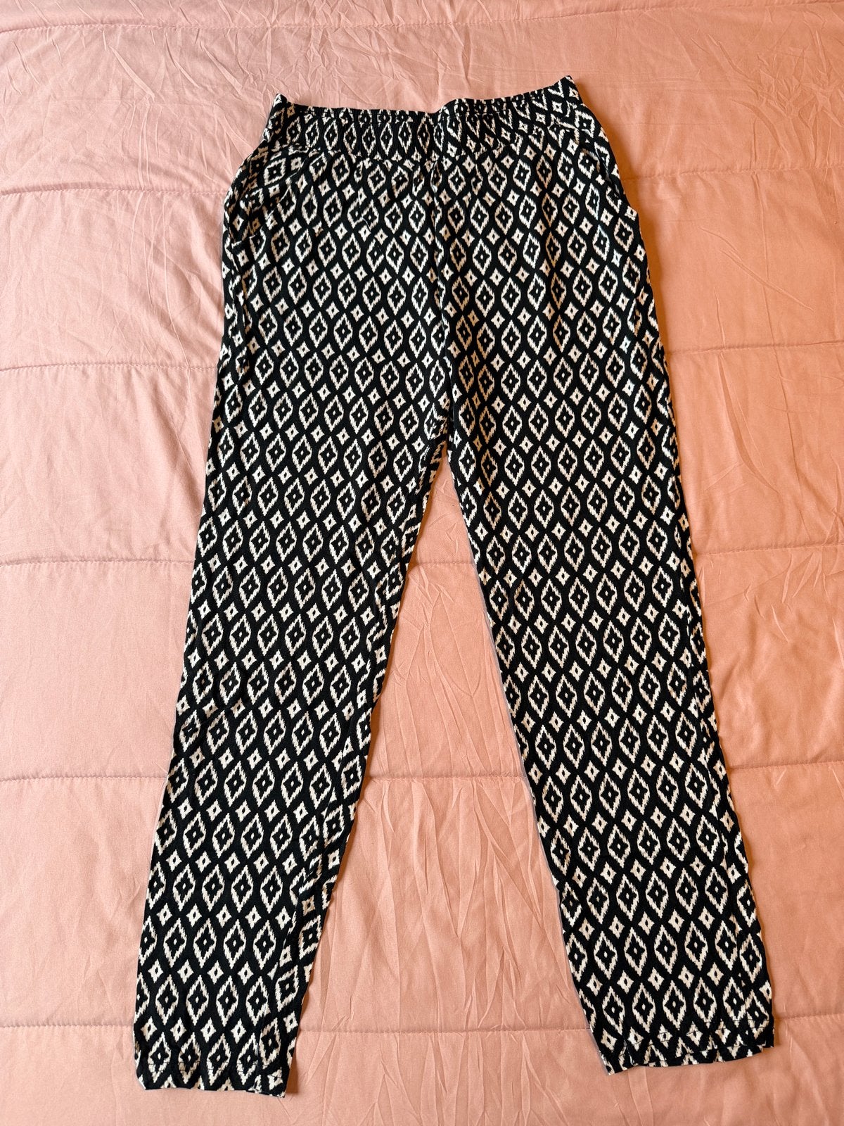 Pepperts! Teens broek zwart wit print 170 (14-15 jaar), Ophalen of Verzenden, Zo goed als nieuw, Meisje, Broek