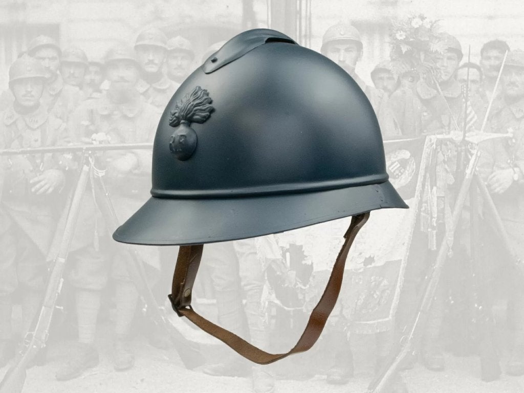 Helm,Frankrijk,WWI,Adrien,M15, Verzenden, Landmacht, Overige gebieden, Helm of Baret