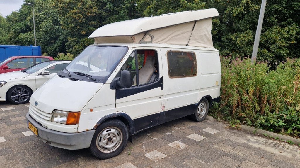 Ford transit nugget 1990 camper APK tot 2028, Gaslek-detector, Ford, Bedrijf, Hefdak
