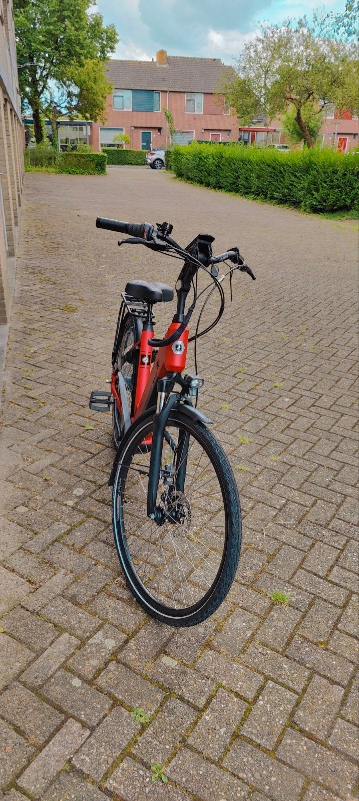 Amslod elektrische fiets - Zo goed als nieuw, 55 tot 59 cm, Ophalen of Verzenden, Zo goed als nieuw, 50 km per accu of meer