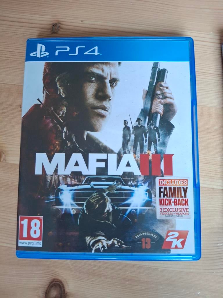 Mafia III PS4 Game - Actie en Avontuur, Avontuur en Actie, Gebruikt, Vanaf 18 jaar, 1 speler