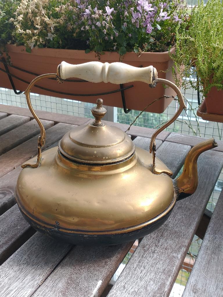 Koperen waterketel, Ophalen of Verzenden, Koper