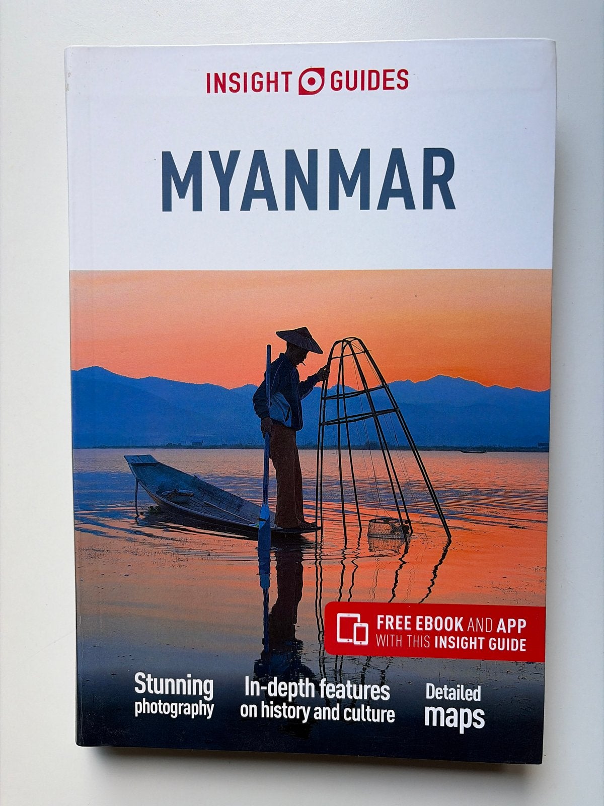 Insight Guides Myanmar (Birma) Reisgids, Boeken, Reisgidsen, Zo goed als nieuw, Reisgids of -boek, Azië, Overige merken, Ophalen of Verzenden