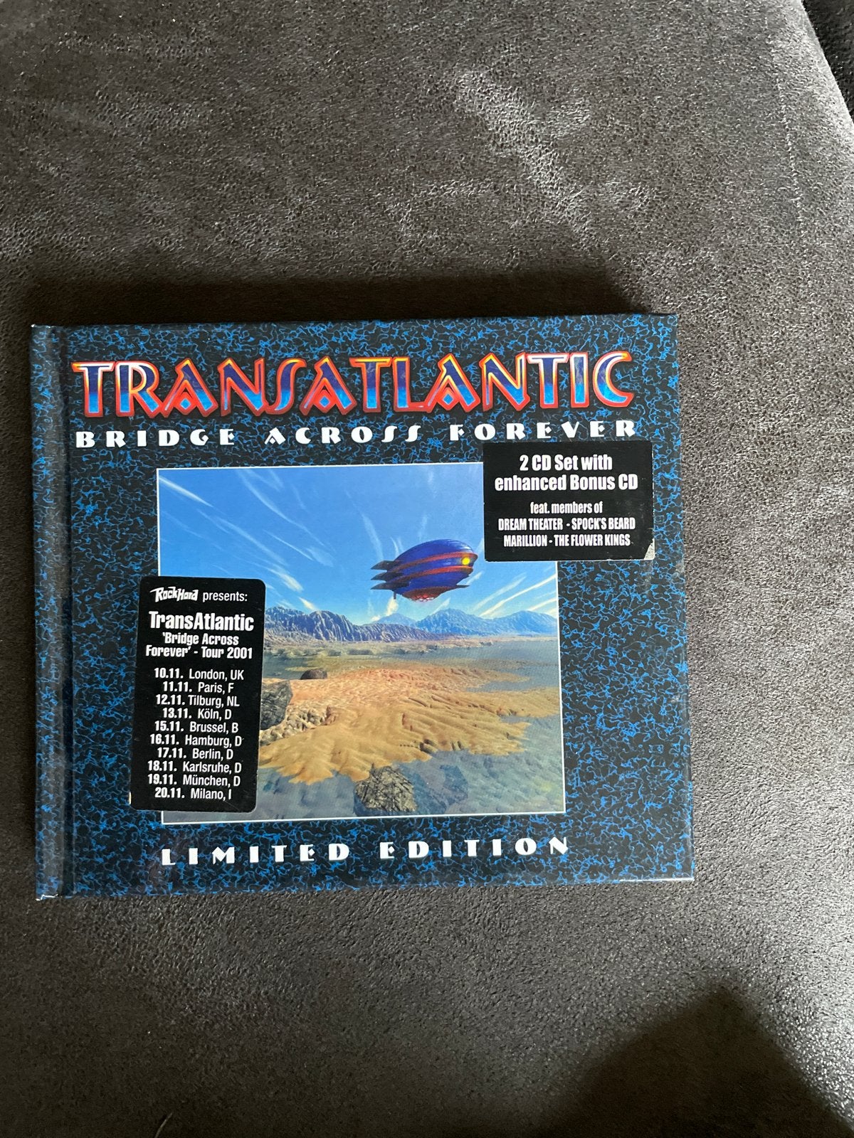 TransAtlantic - Bridge Across Forever (Limited Edition), Cd's en Dvd's, Rock, Bonusmateriaal, Ophalen of Verzenden, Zo goed als nieuw