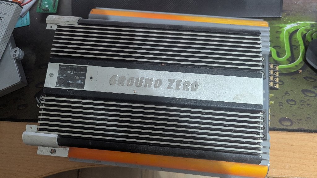 JBL GTO 4000 en Ground zero GZTA 2.500TX, Ophalen, Gebruikt