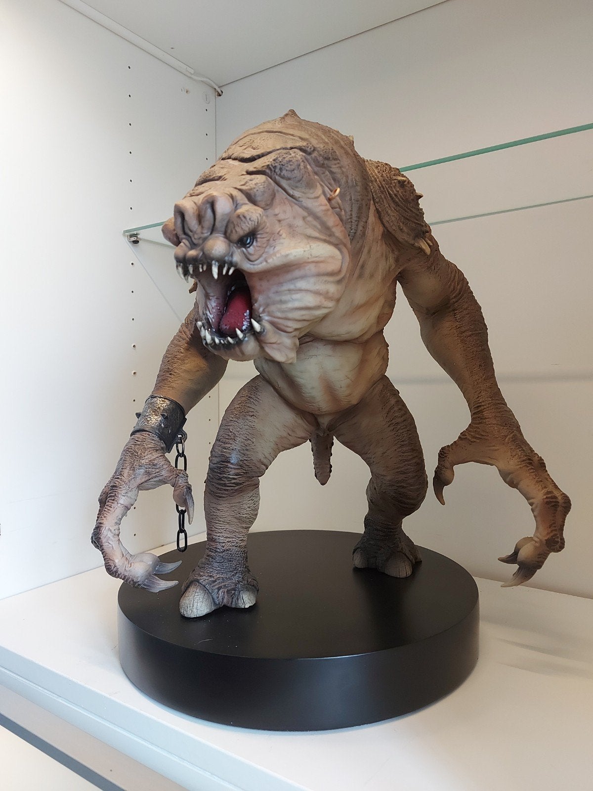 star wars sideshow rancor 18inch te koop of te ruil, Verzamelen, Ophalen of Verzenden, Zo goed als nieuw, Actiefiguurtje