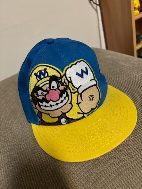 2011 Super Mario Nintendo Wario Baseball Hat Cap, A-Flex, One size fits all, Ophalen of Verzenden, Pet
