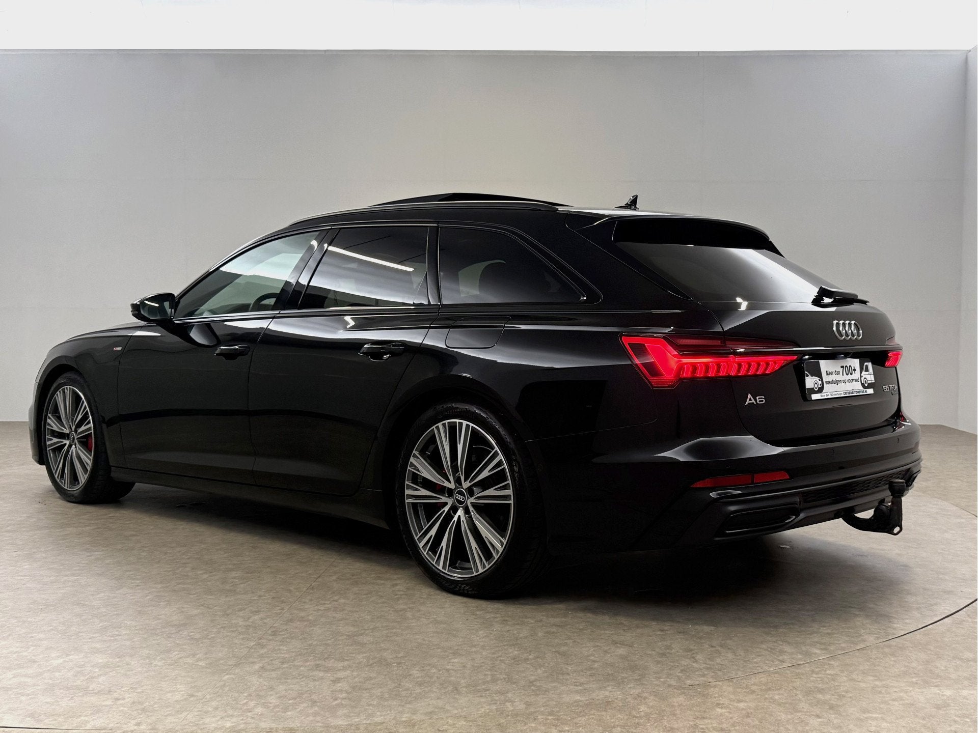 Audi A6 C8 Avant 55 TFSI e Quattro S Tronic S-line | Pano |, Automaat, Gebruikt, 367 pk, Zwart
