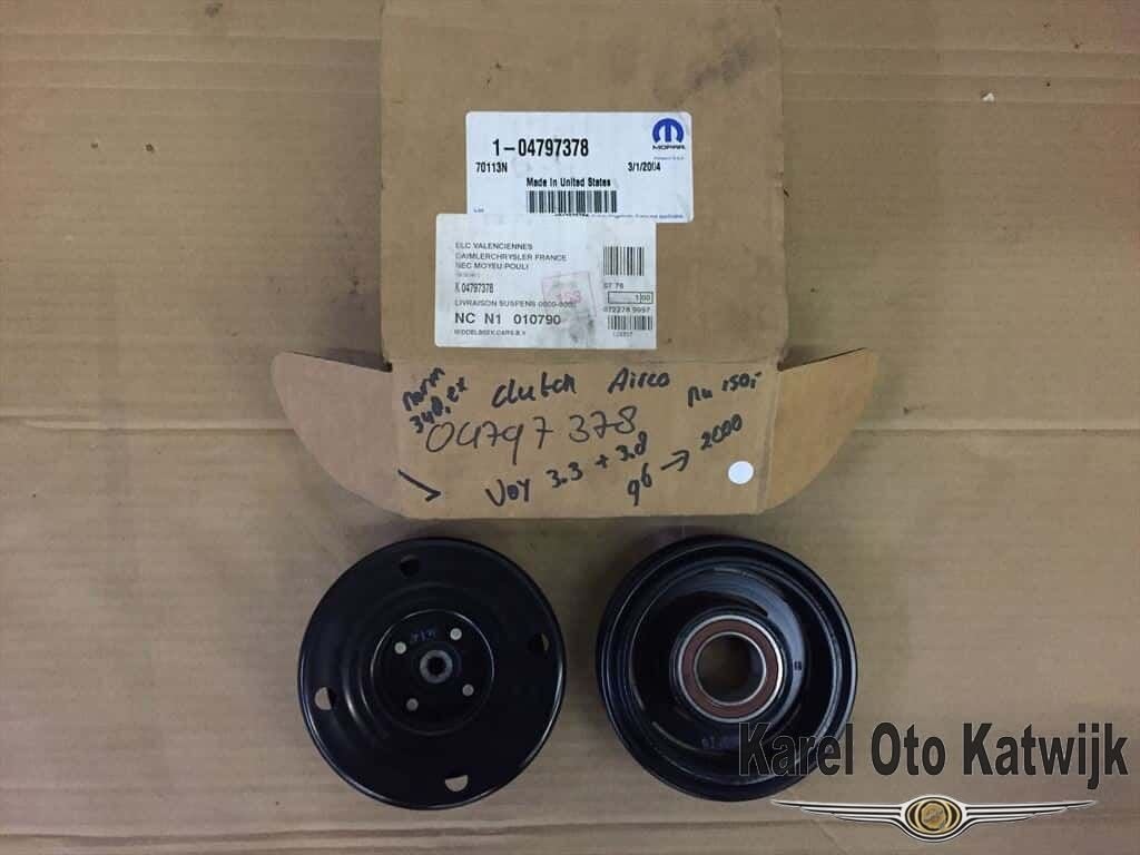 Clutch Airco Chrysler Voyager 3.3 + 3.8 1996-2000, -, -, Nieuw, Ophalen of Verzenden