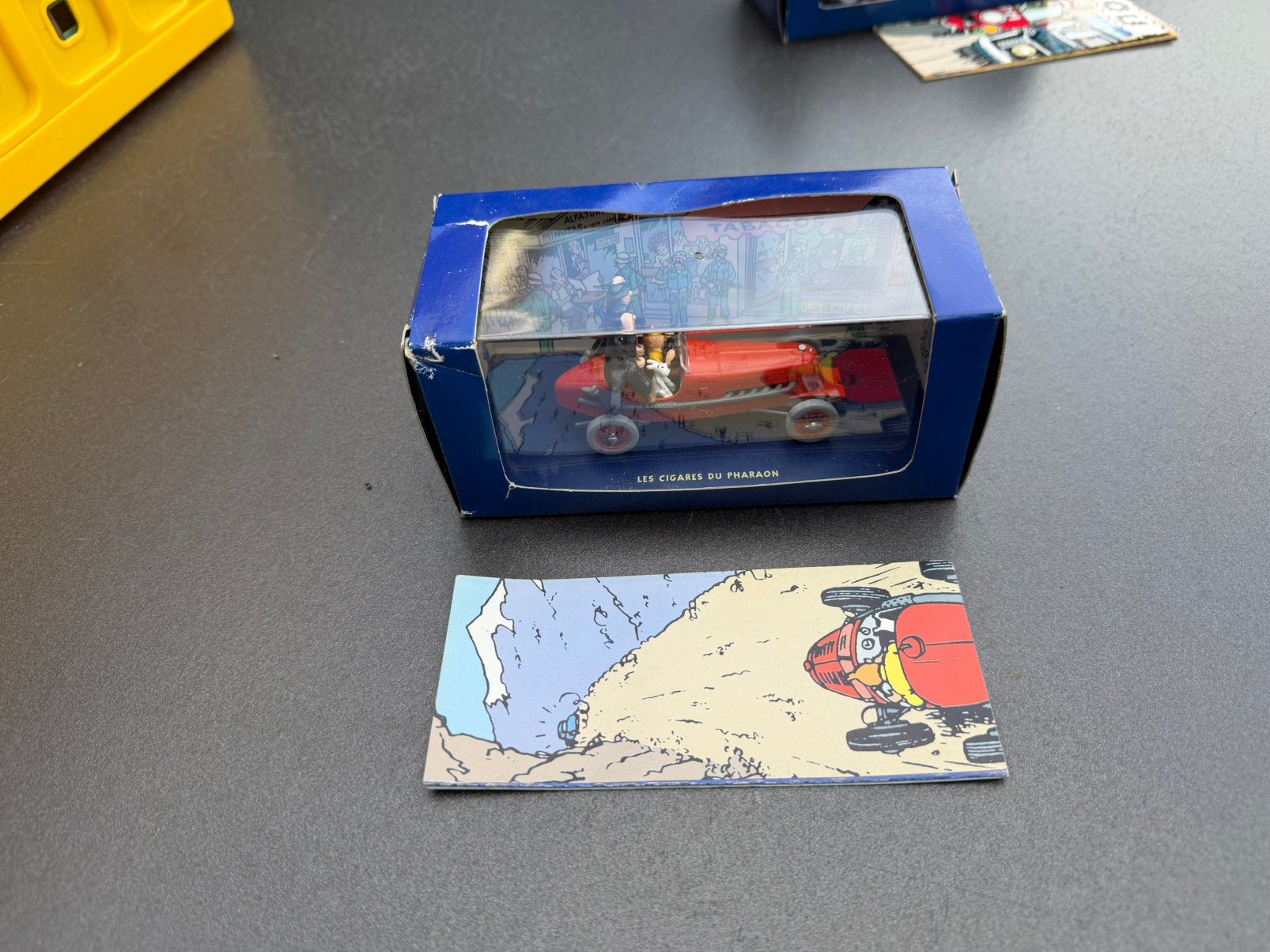 Tin tin tode racewagen van Kuifje, Ophalen of Verzenden, Zo goed als nieuw, Auto, Overige merken