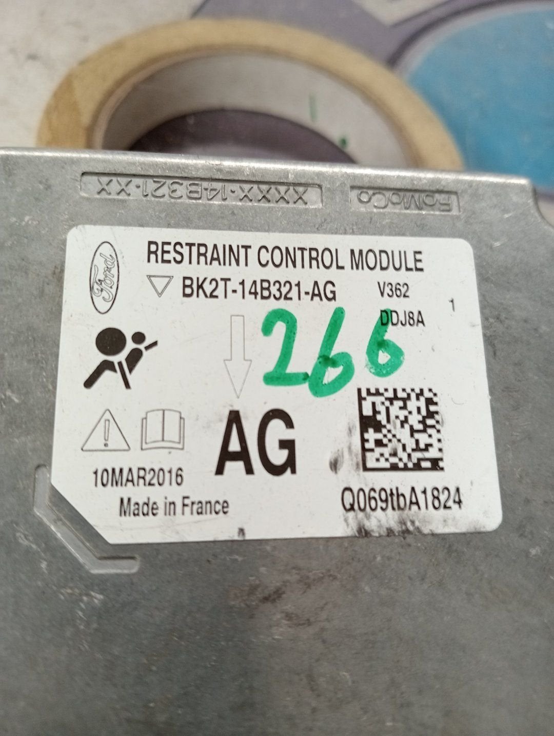 ford Transit Airbag Module, Gebruikt, -, -, Ophalen of Verzenden