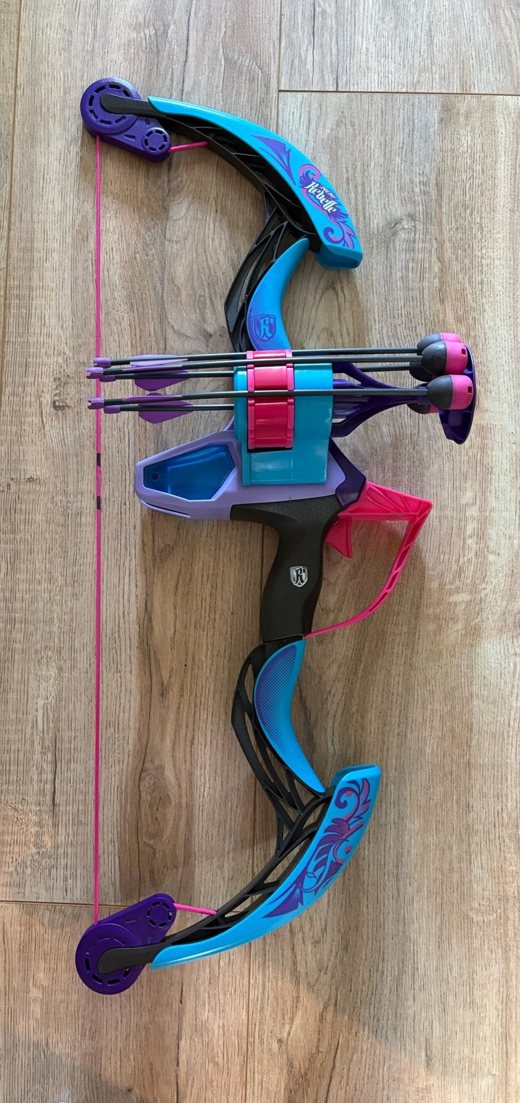 Nerf Rebelle pijl en boog (mist 1 pijl), Ophalen of Verzenden, Gebruikt, Meisje