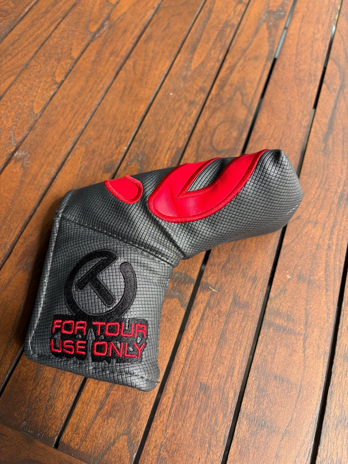 Scotty Cameron Putter Headcover - Zwart/Rood, Ophalen of Verzenden, Nieuw, Overige typen, Overige merken