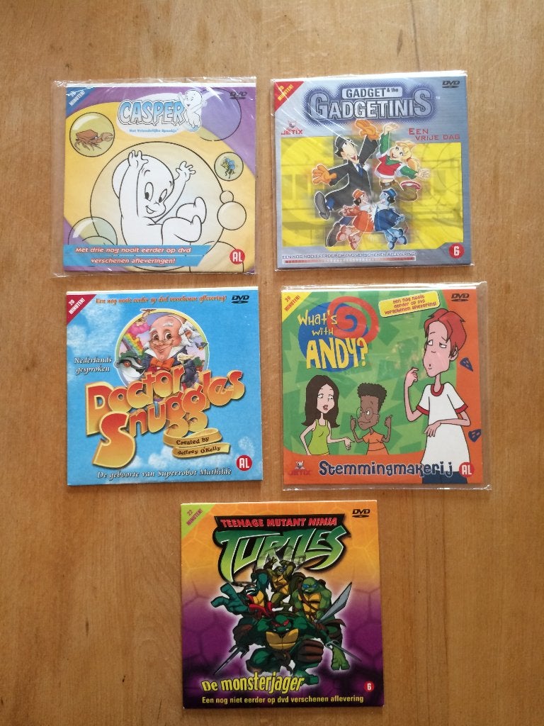 Kinder DVD's, Cd's en Dvd's, Avontuur, Alle leeftijden, Tv-serie, Zo goed als nieuw