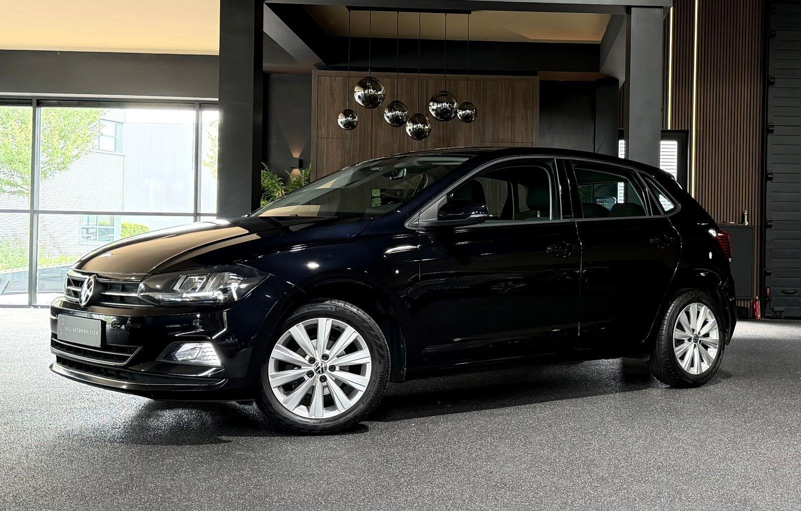 Volkswagen Polo 1.0 TSI Highline Pdc|CruiseControl|, Voorwielaandrijving, Dealer onderhouden, Gebruikt, Zwart