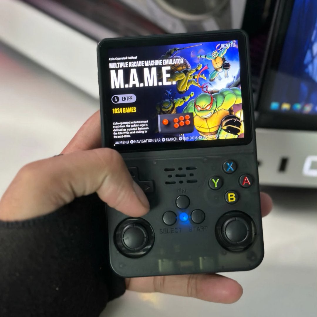 R36S Retro Handheld Gaming Console (Zwart) – Nieuw in doos!, 1 speler, Ophalen of Verzenden, Nieuw