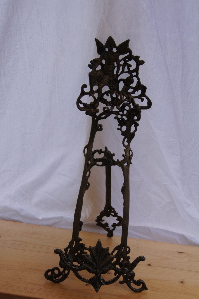 Standaard met engelen, Ophalen of Verzenden, Metaal, Beeld
