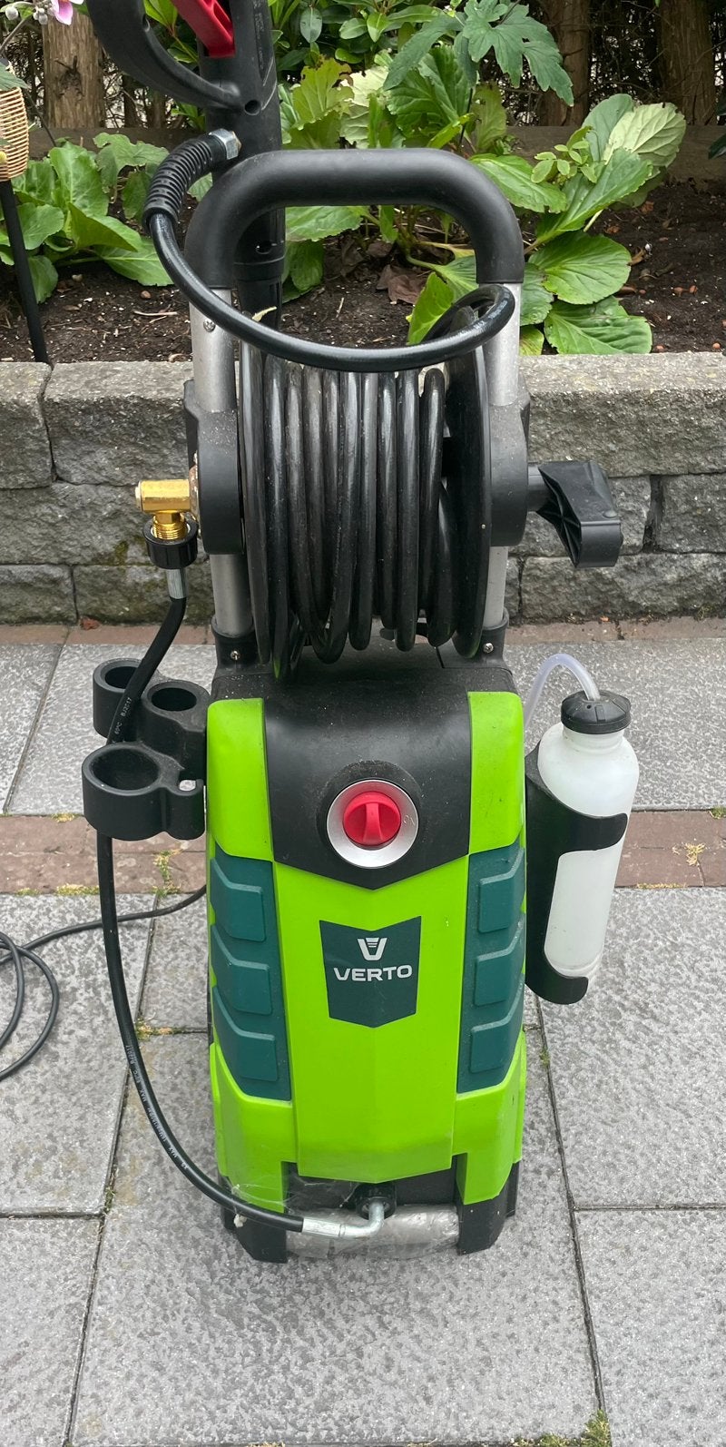Verto hogedruk reiniger, 160 bar, pomp lekt iets., Tuin en Terras, Ophalen, Gebruikt, Elektrisch