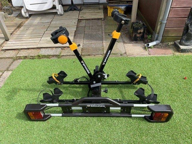fietsendrager Hawk Spider, Ophalen, 2 fietsen, Gebruikt, Trekhaakdrager