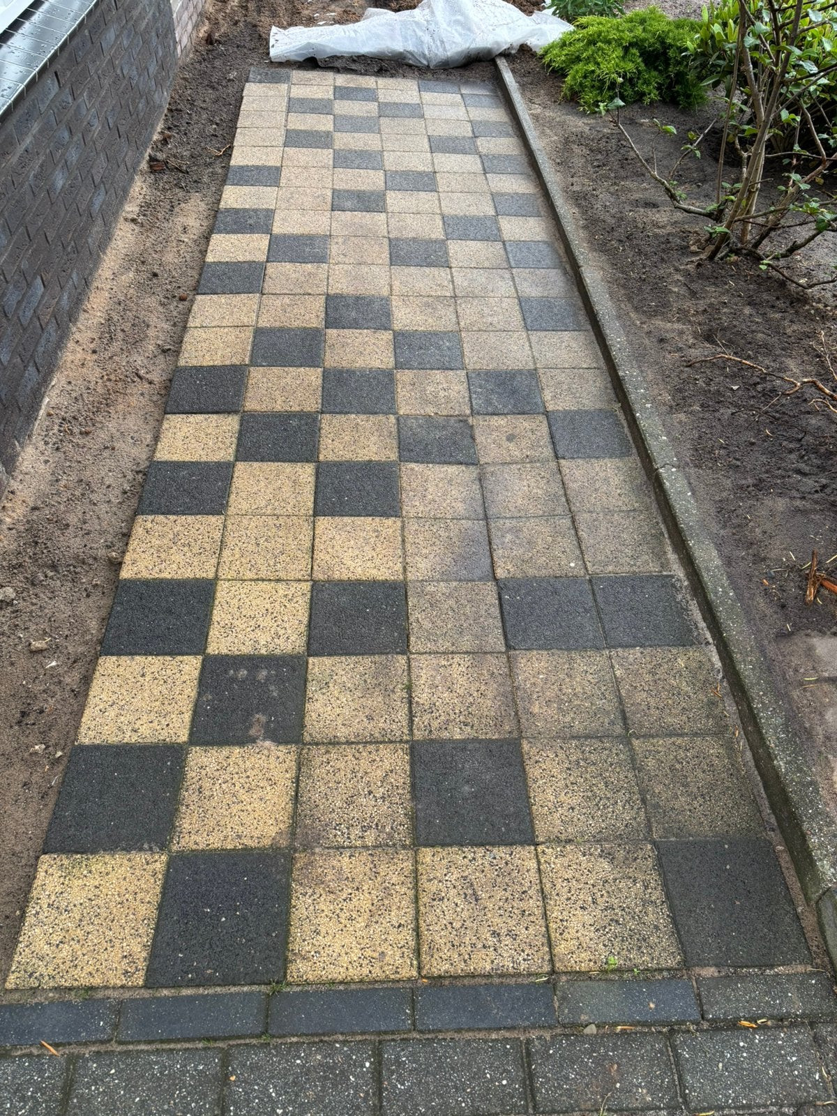 Tegels, Tuin en Terras, Gebruikt, Ophalen of Verzenden, Minder dan 5 m², Beton