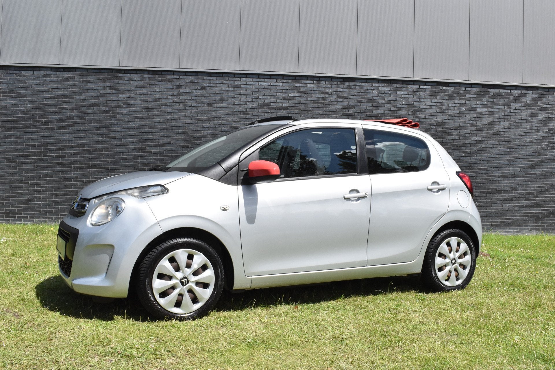 Citroën C1 1.0 e-VTi Airscape Feel Cabriodak 5-deurs, Auto's, Euro 5, Stof, Gebruikt, 4 stoelen
