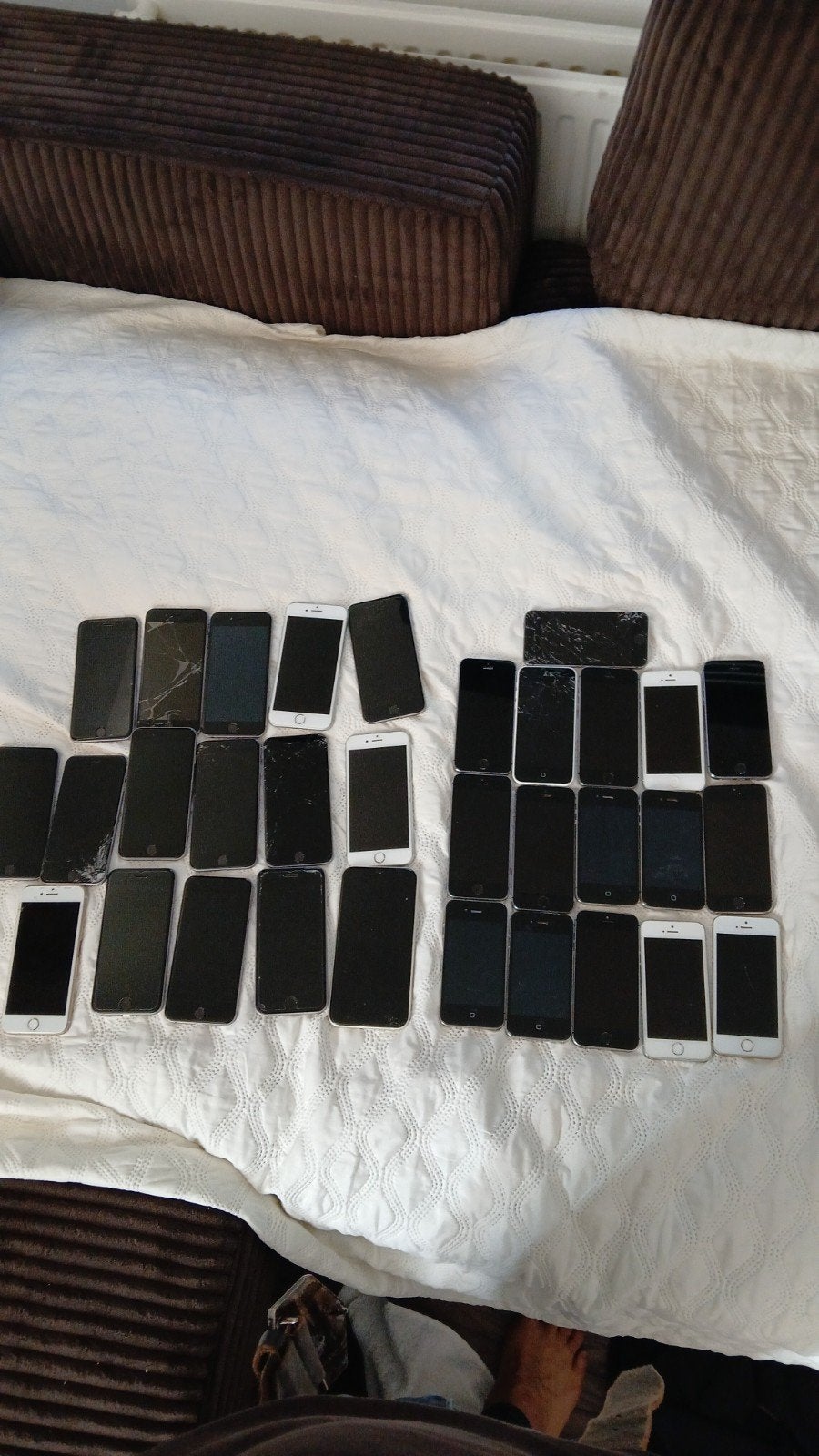 33x iPhone 5, 6, 7 - deels werkend, deels defect, Telecommunicatie, Ophalen, Niet werkend, IPhone 5