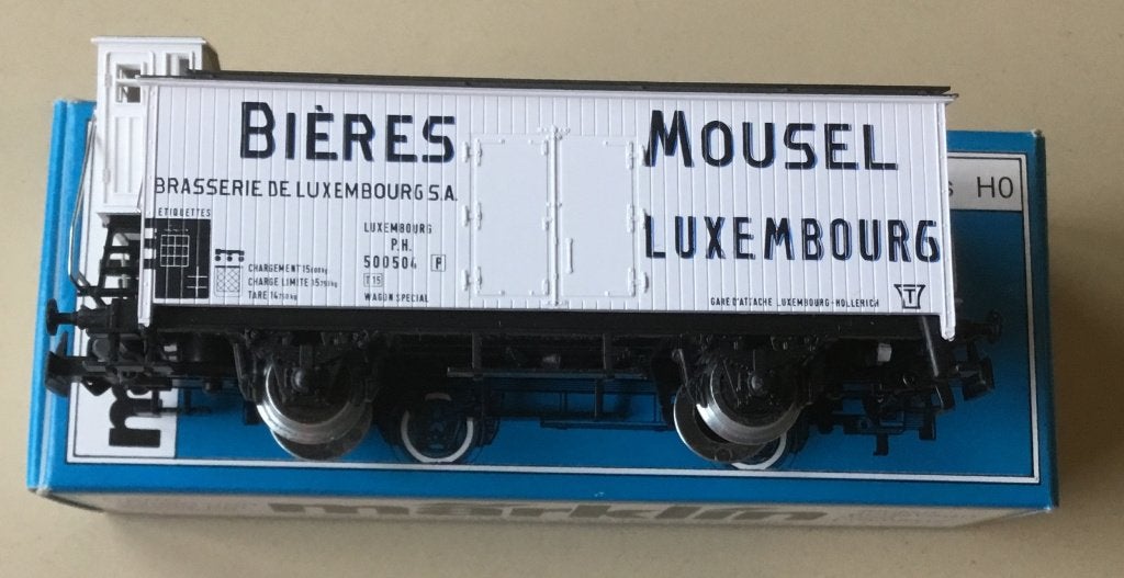 MäRKLIN # 4680.87001 BIERES MOUSEL LUXEMBOURG nieuw in ORK, Wisselstroom, Ophalen of Verzenden, Märklin, Nieuw
