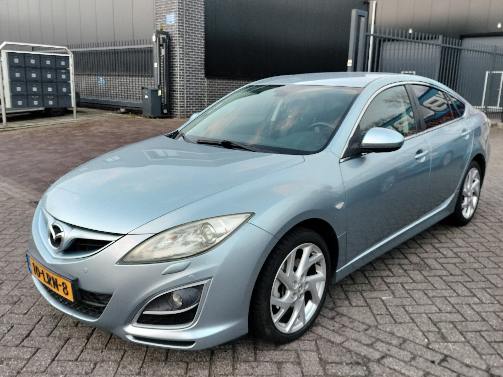 Mazda 6 2.5 GT-M Airco 18'' L.M.V Nw APK (bj 2010), Auto's, Euro 5, Gebruikt, Zwart, 4 cilinders