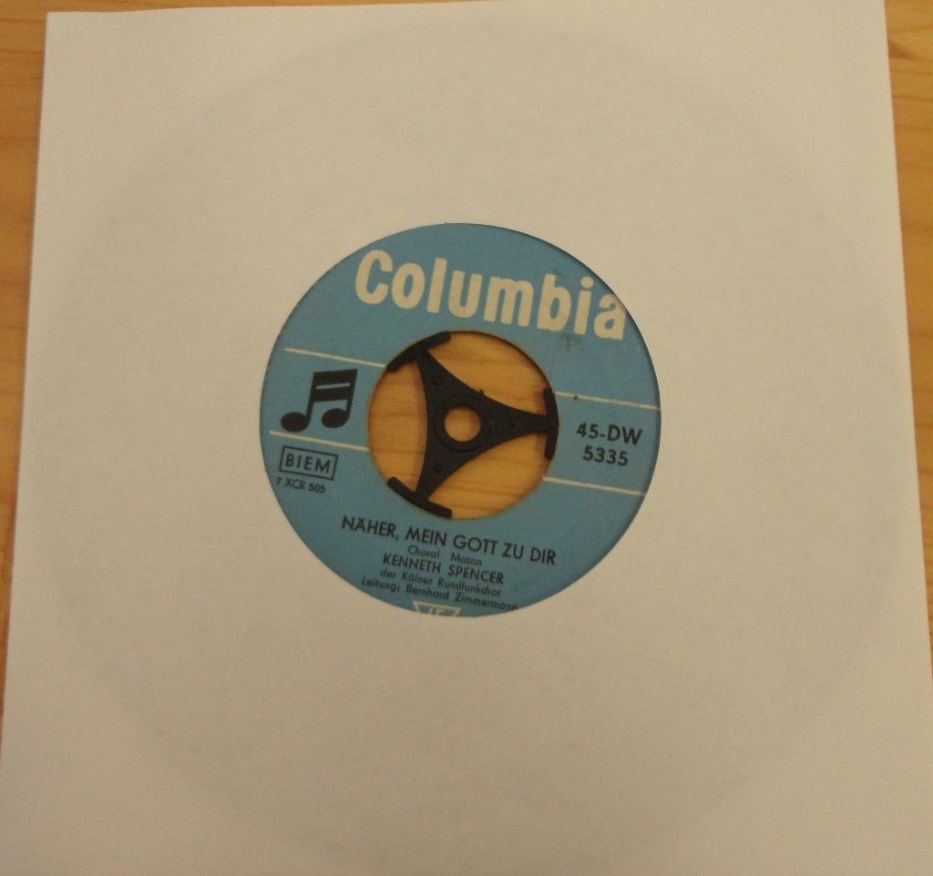 Kenneth Spencer > Naher mein gott zu dir, Gebruikt, 7 inch, Single, Ophalen of Verzenden