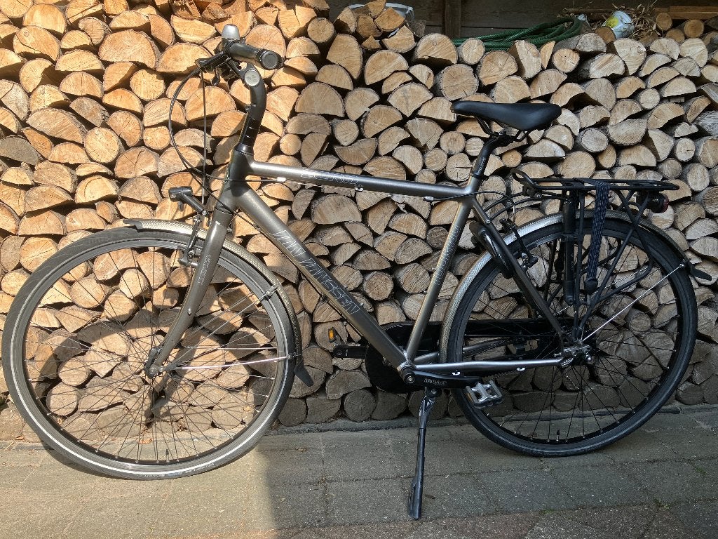 Prachtige Jan Janssen Zero CO2 herenfiets 54 cm., Zo goed als nieuw, 53 tot 57 cm, Ophalen, Overige merken
