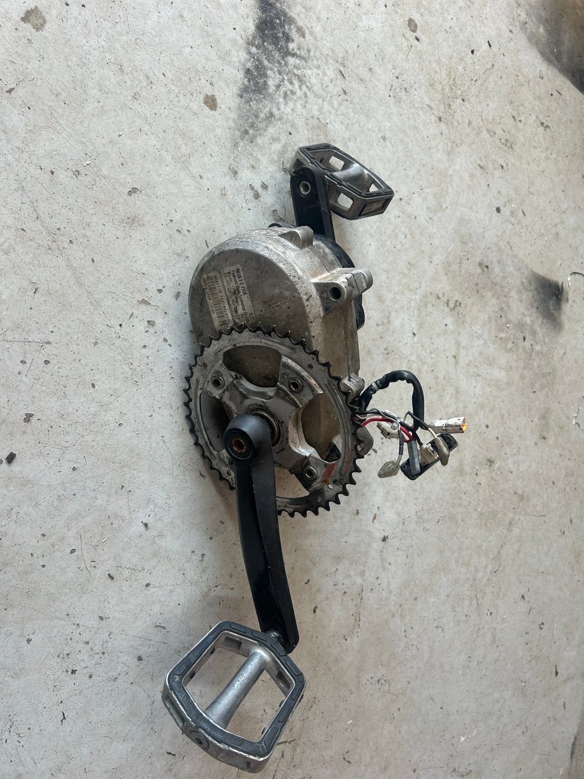 Flyer Panasonic NUA117RA E-bike motor - Werkend, Elektrische fiets, Gebruikt, Ophalen of Verzenden, Motor