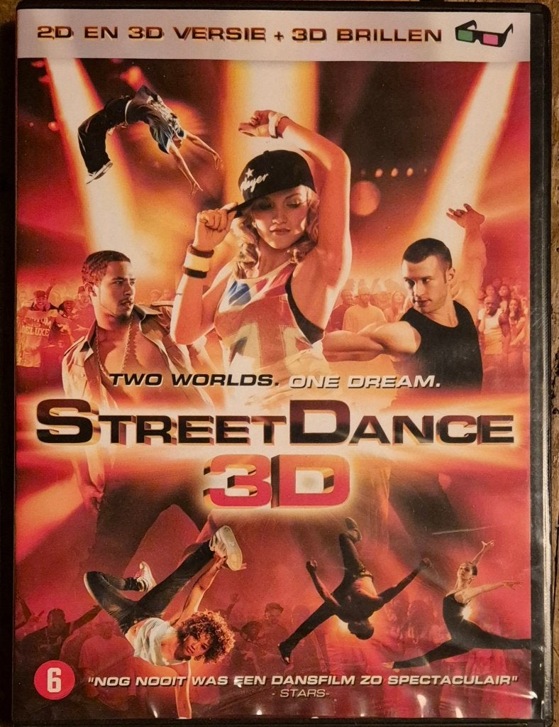 StreetDance 3D DVD - 2D en 3D versie  #d188#5V, Engels, Ophalen of Verzenden, Zo goed als nieuw, Vanaf 6 jaar