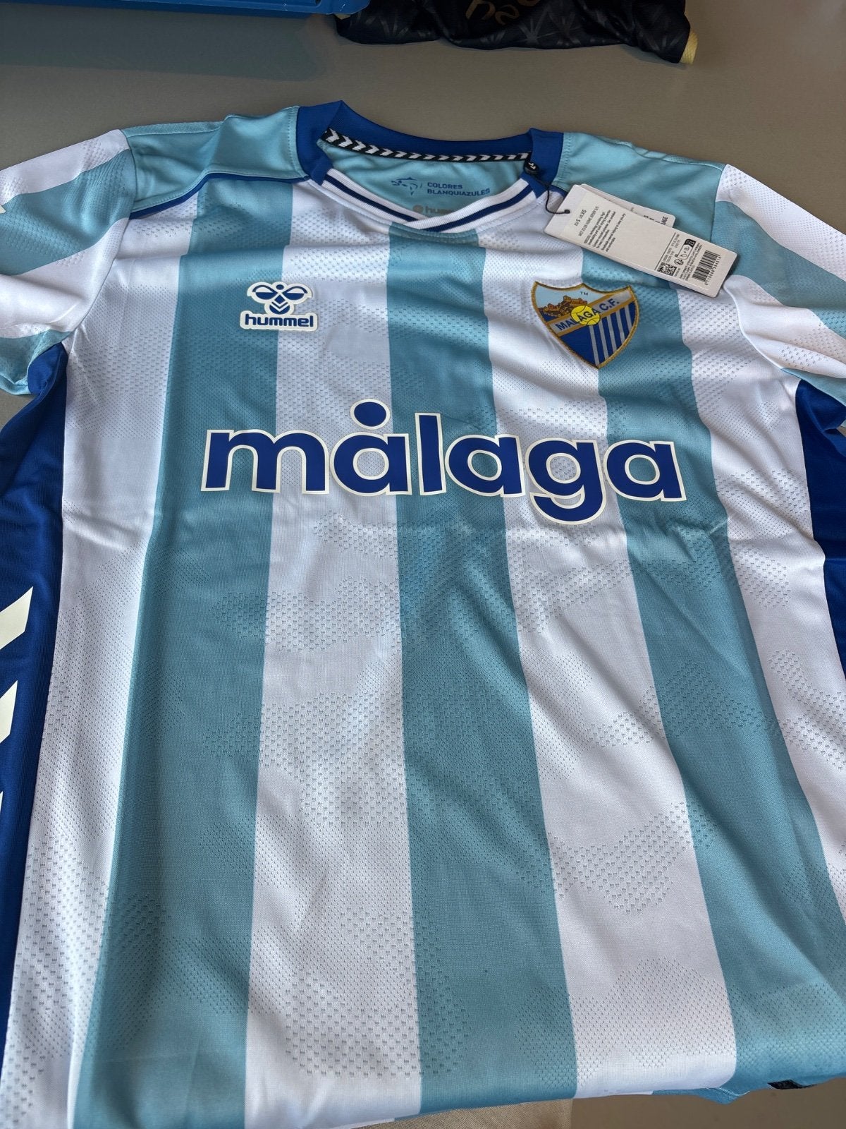 Málaga CF thuisshirt 2025/26 maat S, Sport en Fitness, Maat S, Verzenden, Nieuw, Shirt
