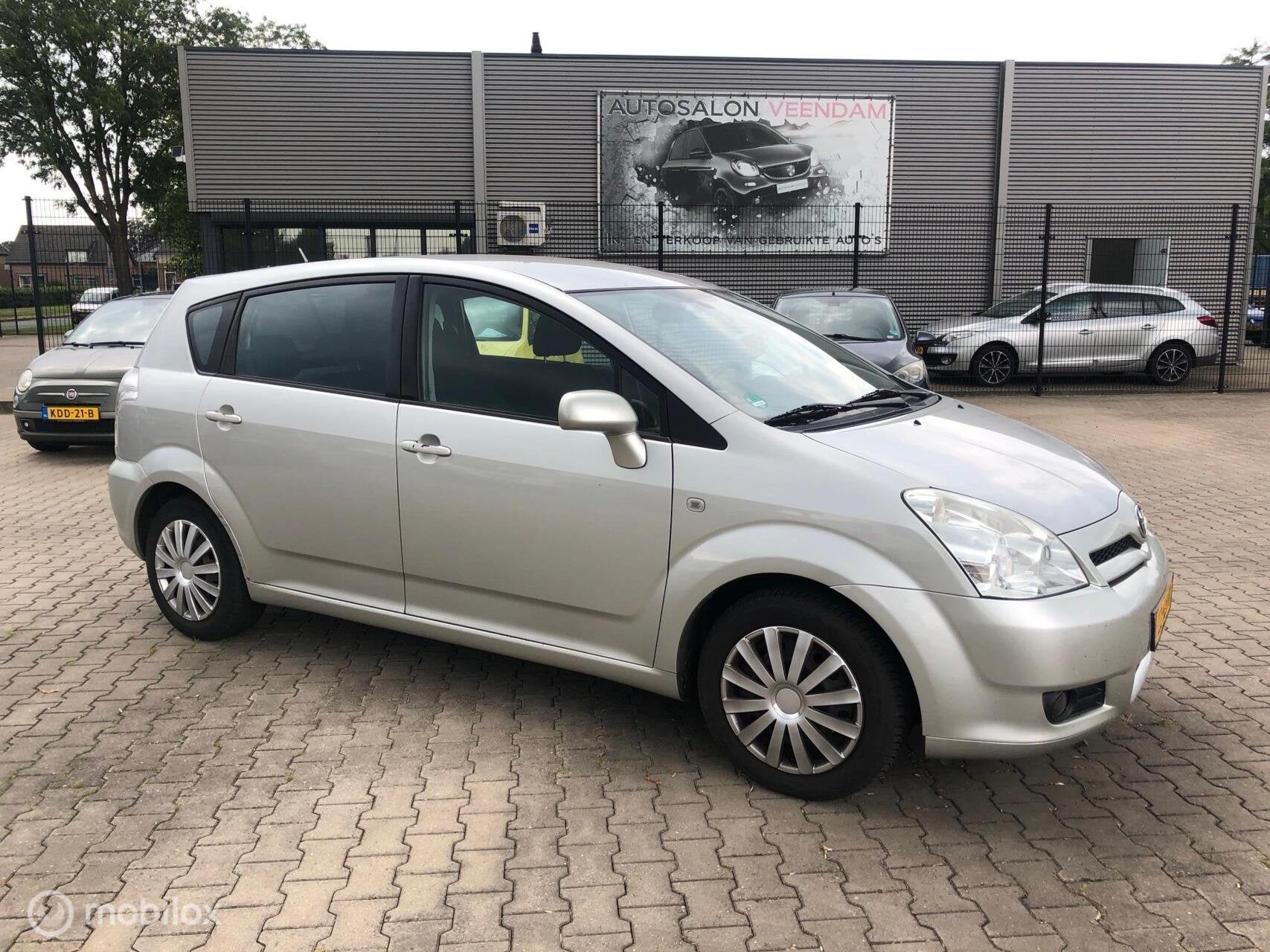 Toyota Corolla Verso 1.6 VVT-i Sol 5.PERS AIRCO ECC TRH NW A, Auto's, Toyota, 1330 kg, Gebruikt, Zwart, 4 cilinders