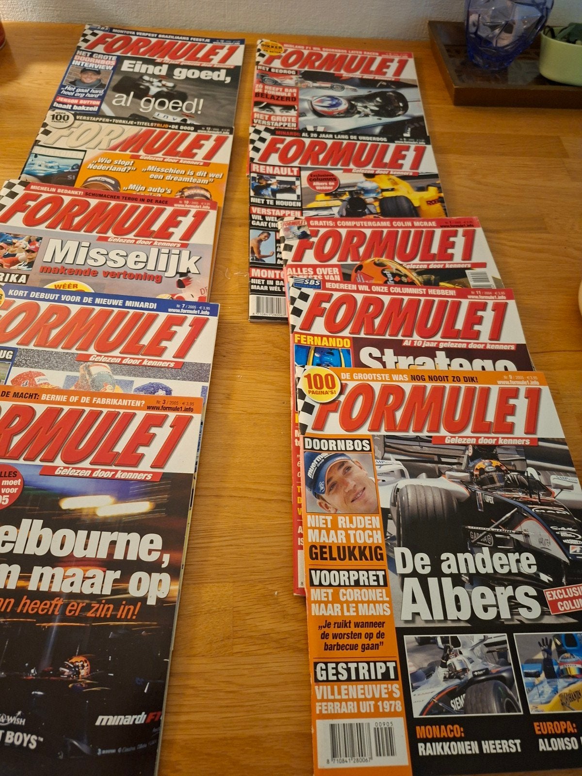 Formule 1 Magazines 2005 - Diverse Nummers, Ophalen of Verzenden