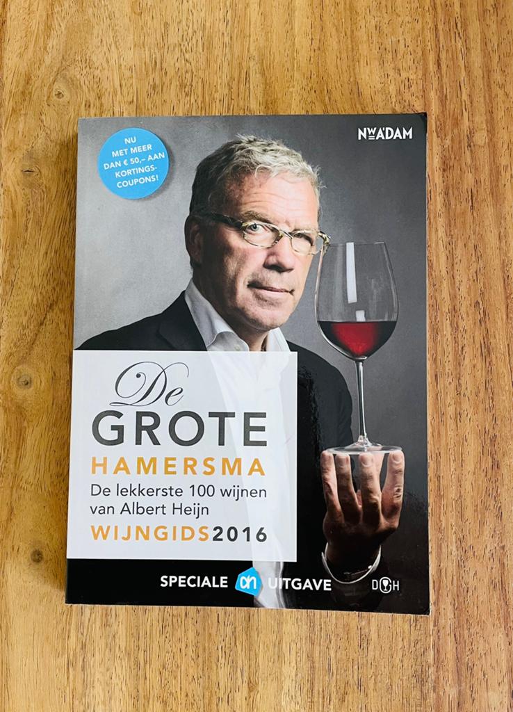 De Grote Hamersma Wijngids 2016, Ophalen of Verzenden, Zo goed als nieuw