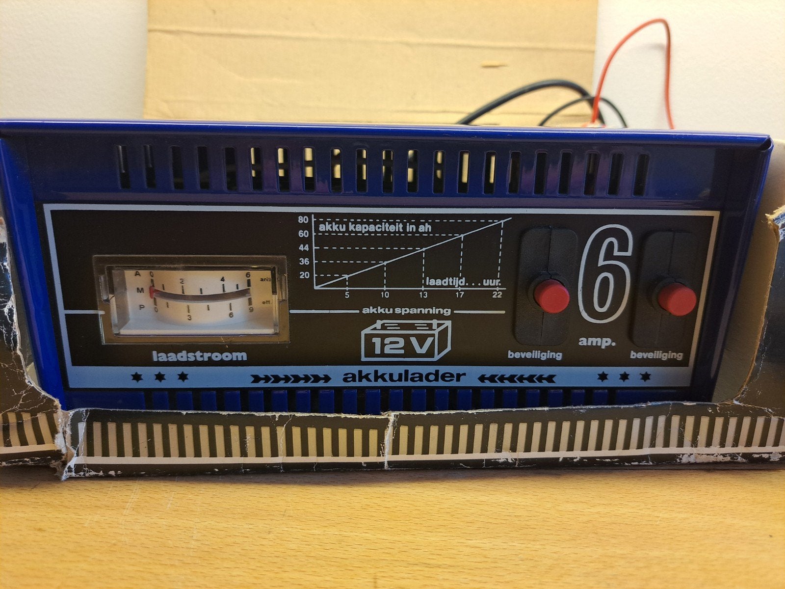 Absaar Acculader 12 Volt - Product International, Ophalen of Verzenden, Gebruikt, Universele onderdelen