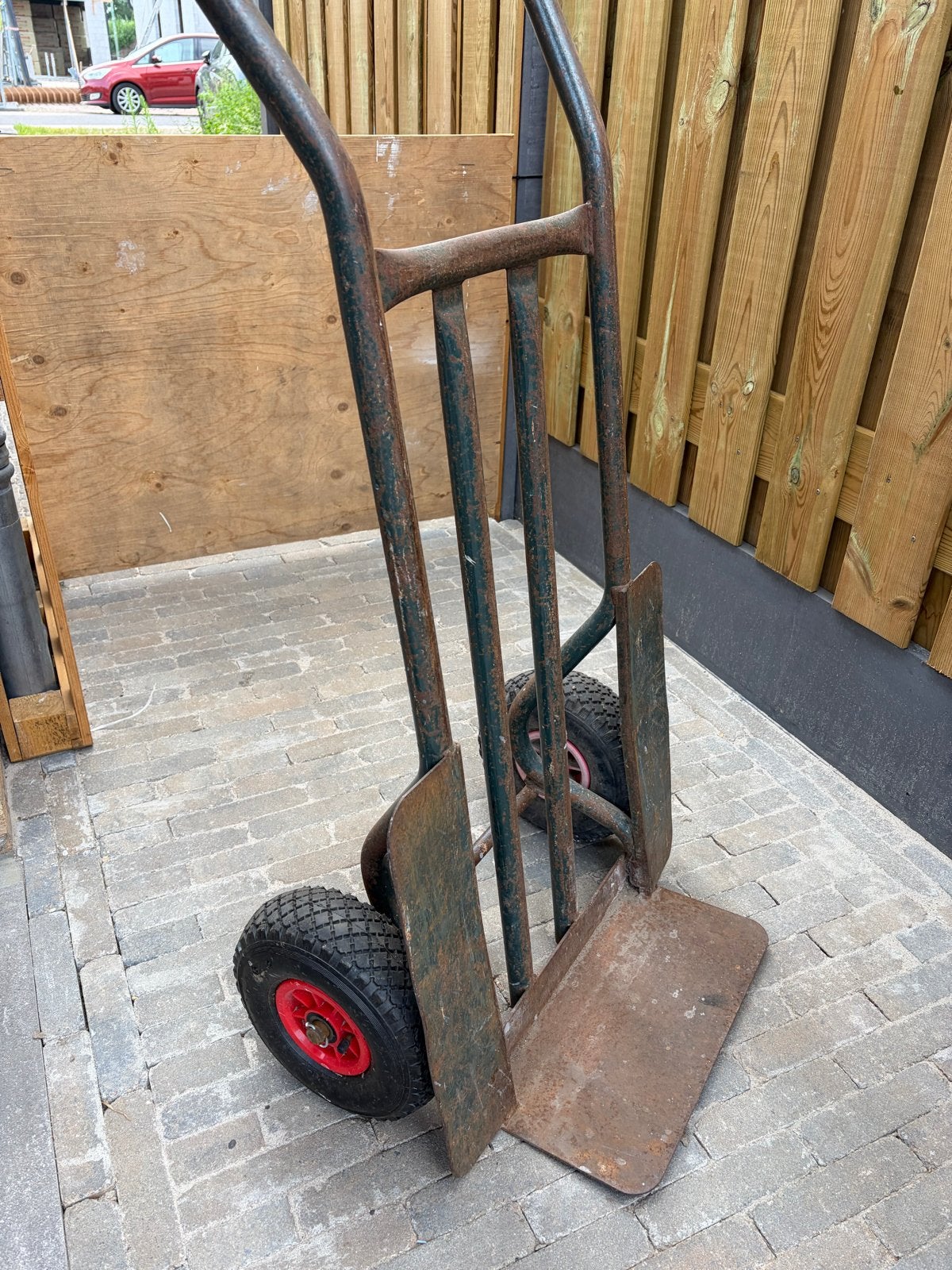 Robuuste Steekwagen, 60 tot 80 liter, Ophalen, Gebruikt, Steekwagen