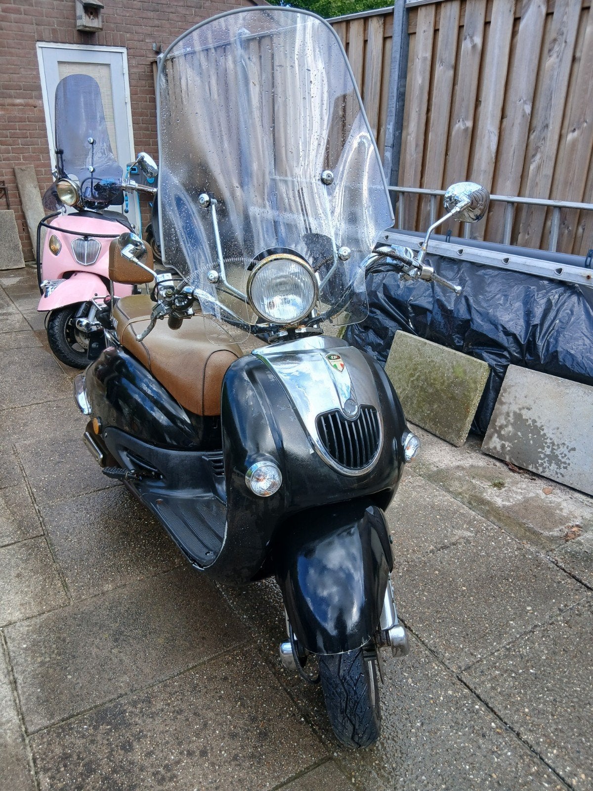 Retroscooters snor, Ophalen, Gebruikt, Benzine