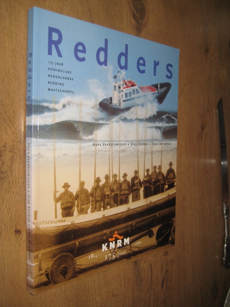 redders knrm 1824/1999 - vandersmissen/zeeman/brinkman, Verzamelen, Ophalen of Verzenden, Zo goed als nieuw, Boek of Tijdschrift
