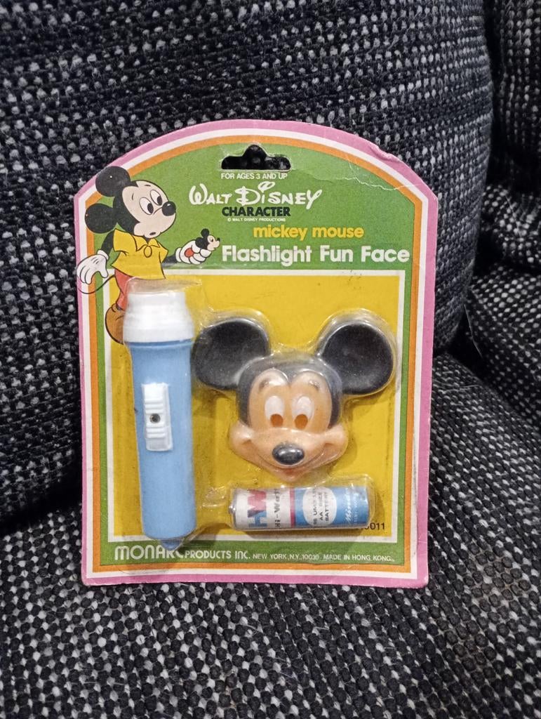 Walt Disney Mickey Mouse flashlight zaklamp, Verzamelen, Disney, Ophalen of Verzenden, Mickey Mouse, Overige typen