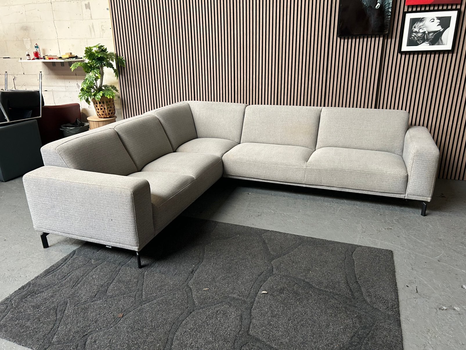 GRATIS LEVERING Montel Viano Hoekbank 292X250 GEREINIGD