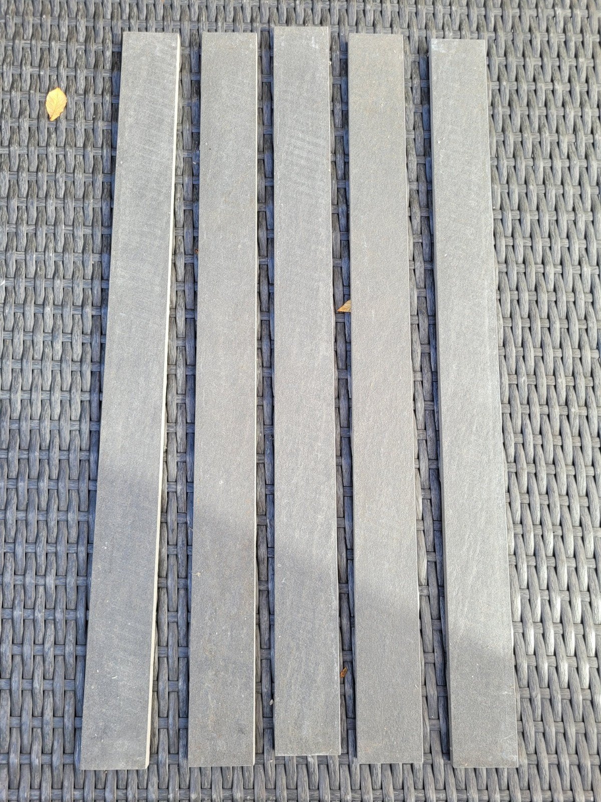 5x Sierstrip wandtegel voor WC/badkamer, Gebruikt, 20 tot 40 cm, Wandtegels, Keramiek
