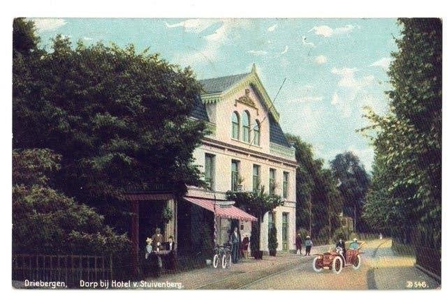 Driebergen - Dorp bij Hotel v. Stuivenberg (1913) - Kraal, Verzenden, Voor 1920, Gelopen, Utrecht